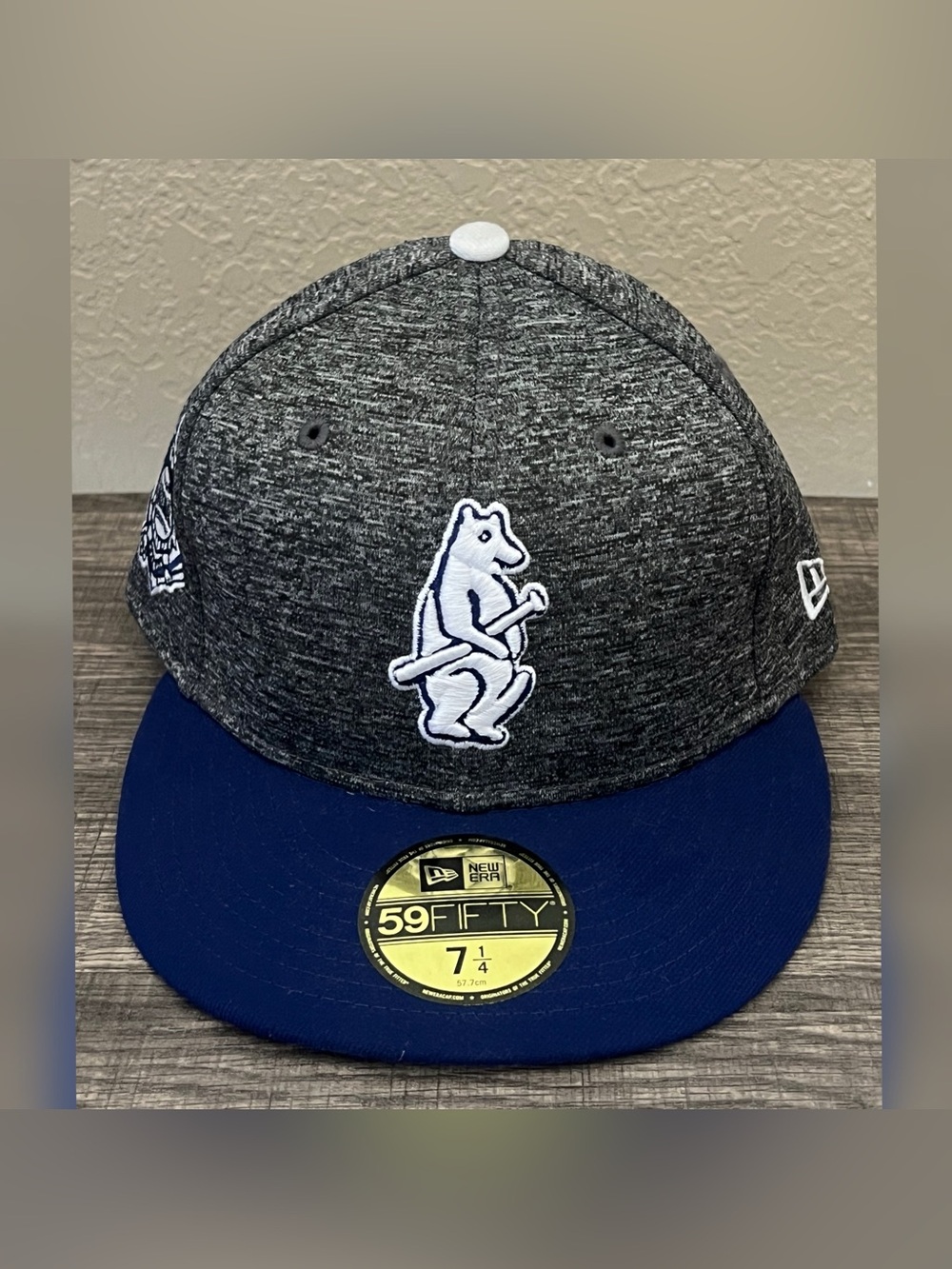 New Era Chicago Cubs 59Fifty Cooperstown Collection Hat Size-7 1/4